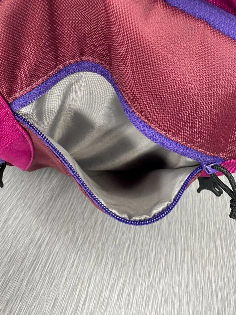 Columbia Castle Rock 15 Backpack Daypack Hiking Outdoor Pink Purple Burgundy